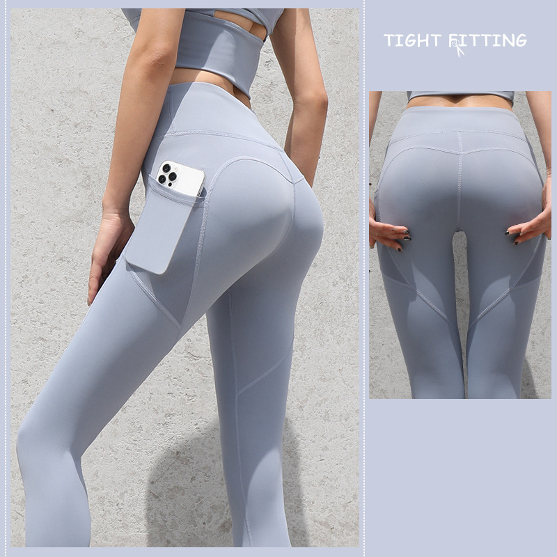 Pocket Sport Yoga Leggings Jogging Fitness Pants Push Up High Waist