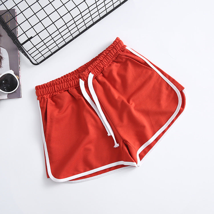 Sports casual drawstring shorts