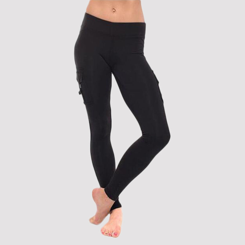 Stretch Tight Fitting Hip Sports Pants