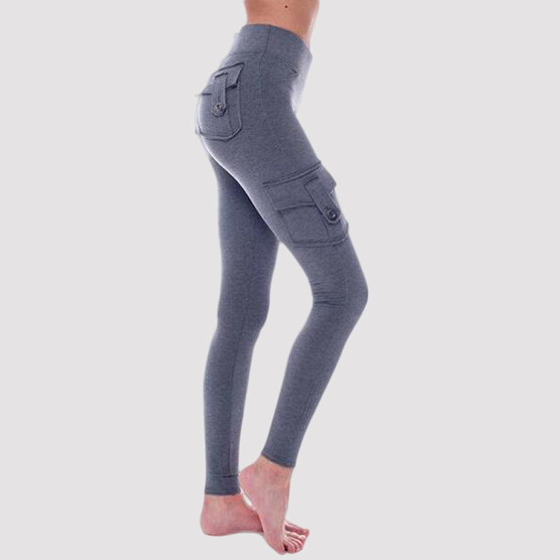 Stretch Tight Fitting Hip Sports Pants