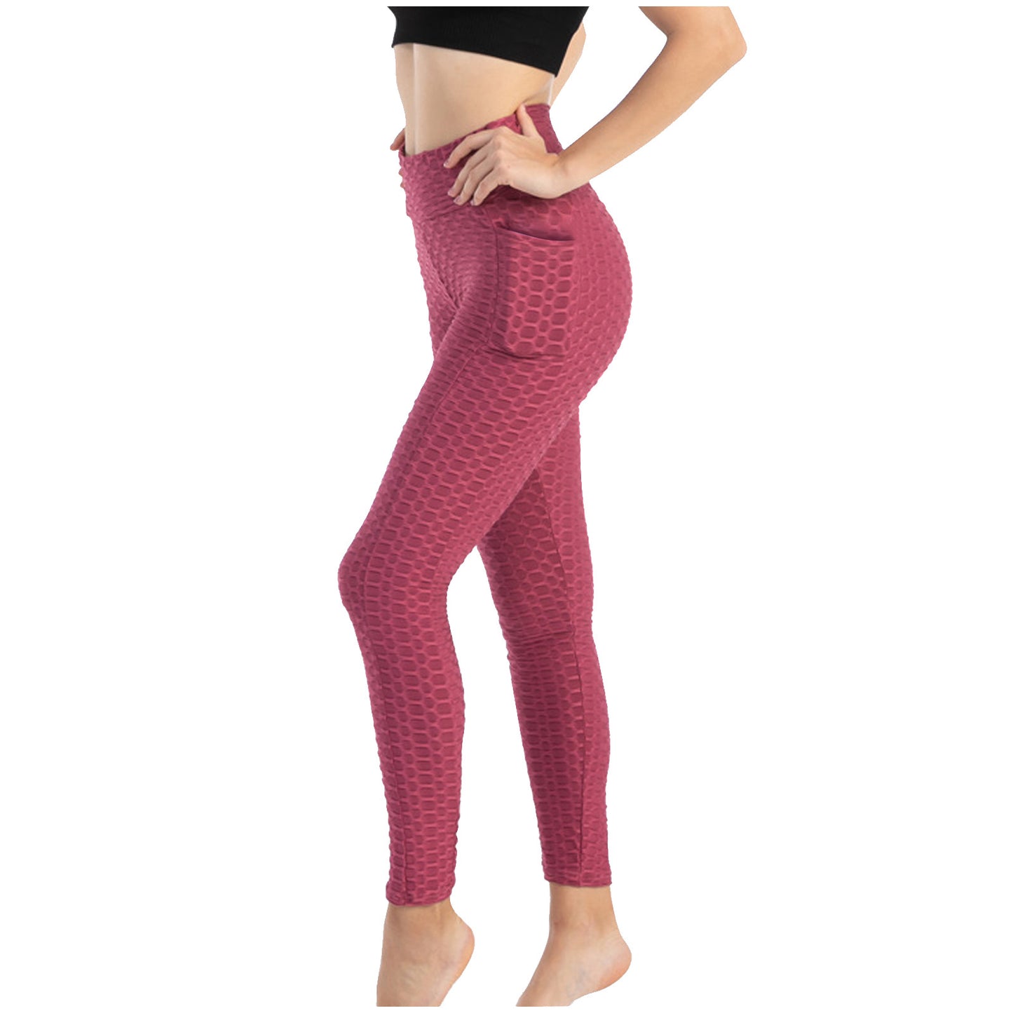 Sweat absorbent High Stretch Hip lifting Slim-fit Leggings