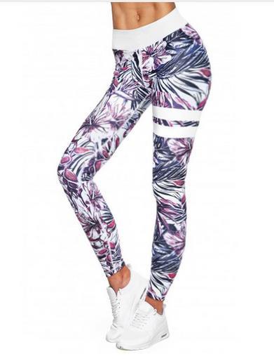 Rainforest Yoga trousers leggings - FlexAura Fit