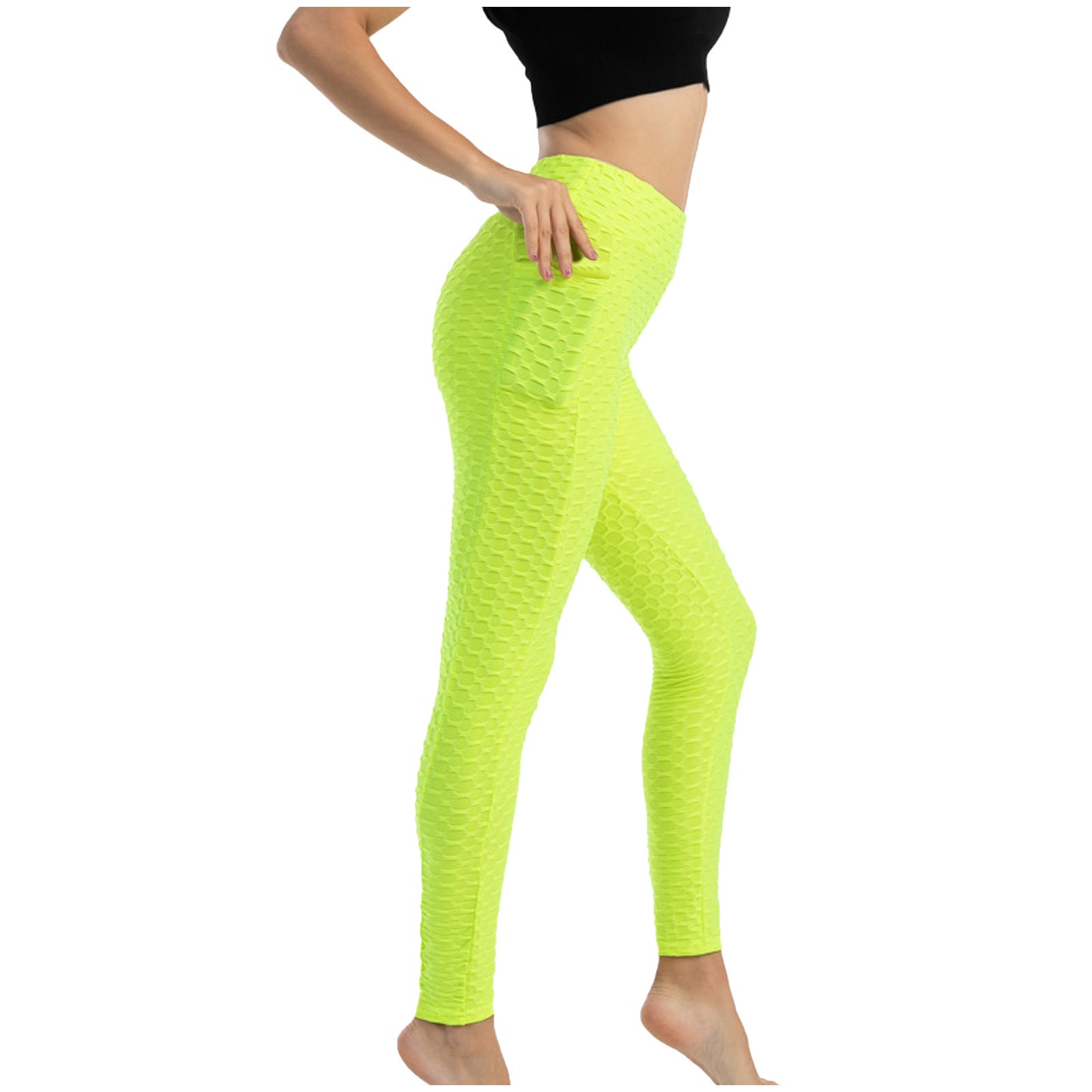 Sweat absorbent High Stretch Hip lifting Slim-fit Leggings