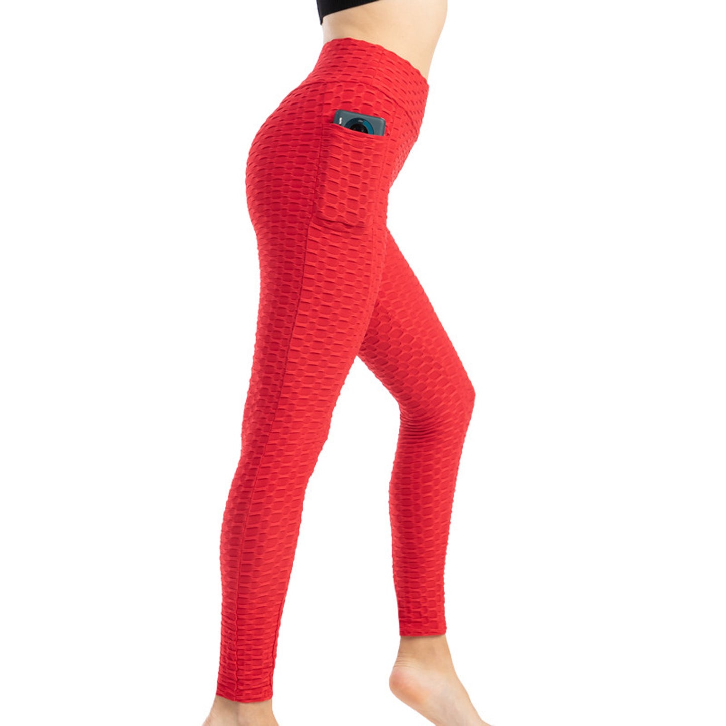 Sweat absorbent High Stretch Hip lifting Slim-fit Leggings