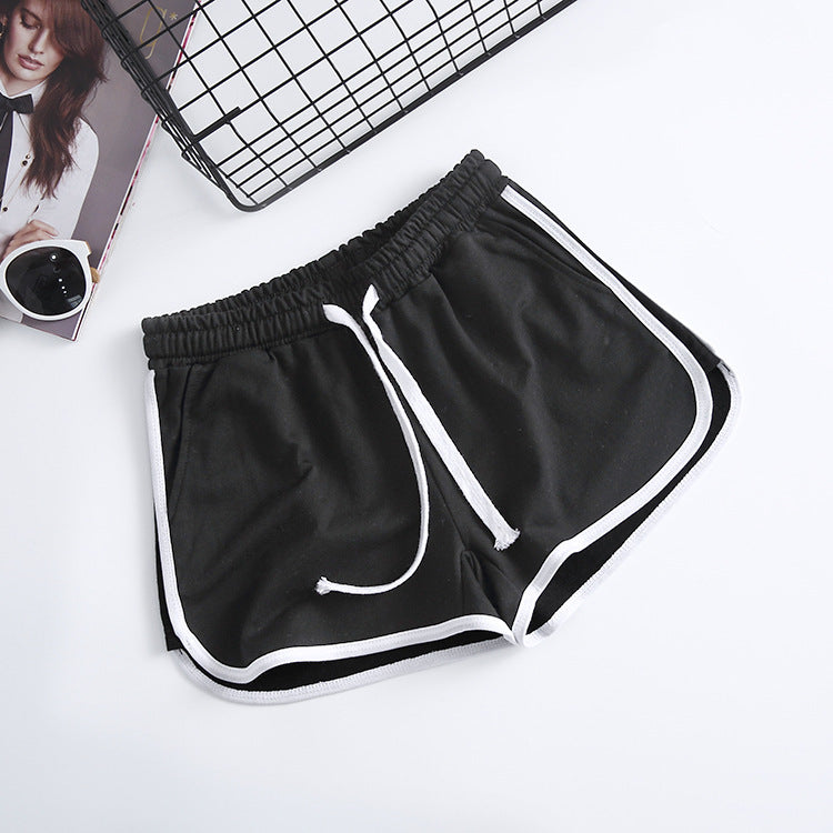 Sports casual drawstring shorts