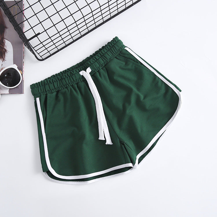 Sports casual drawstring shorts