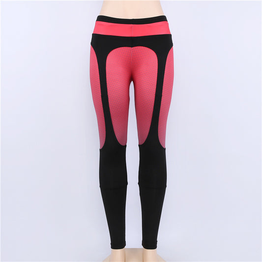 Fashion stitching yoga sports leggings