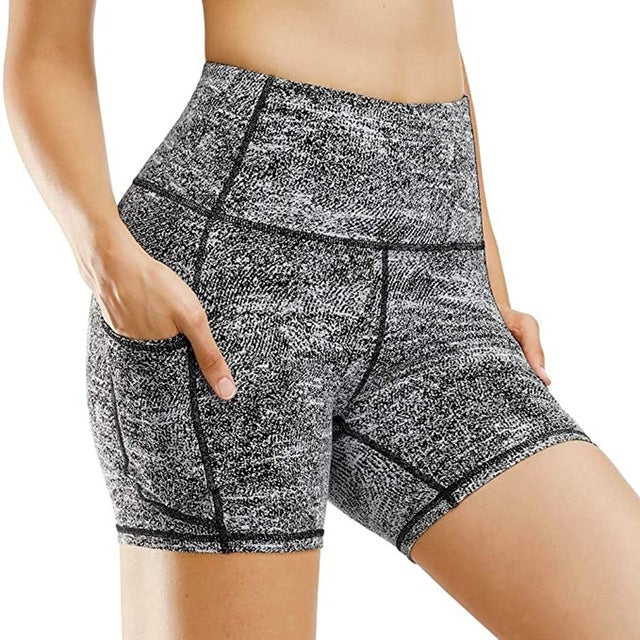 Fitness Women Short Leggings with Pocket