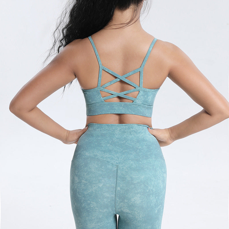 High Waist Fitness Running Yoga Suit - FlexAura Fit