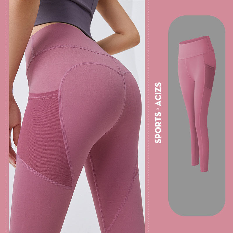 Pocket Sport Yoga Leggings Jogging Fitness Pants