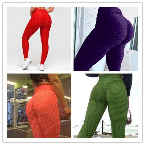 Butt Lifting Anti Cellulite Scrunch Leggings No Pocket