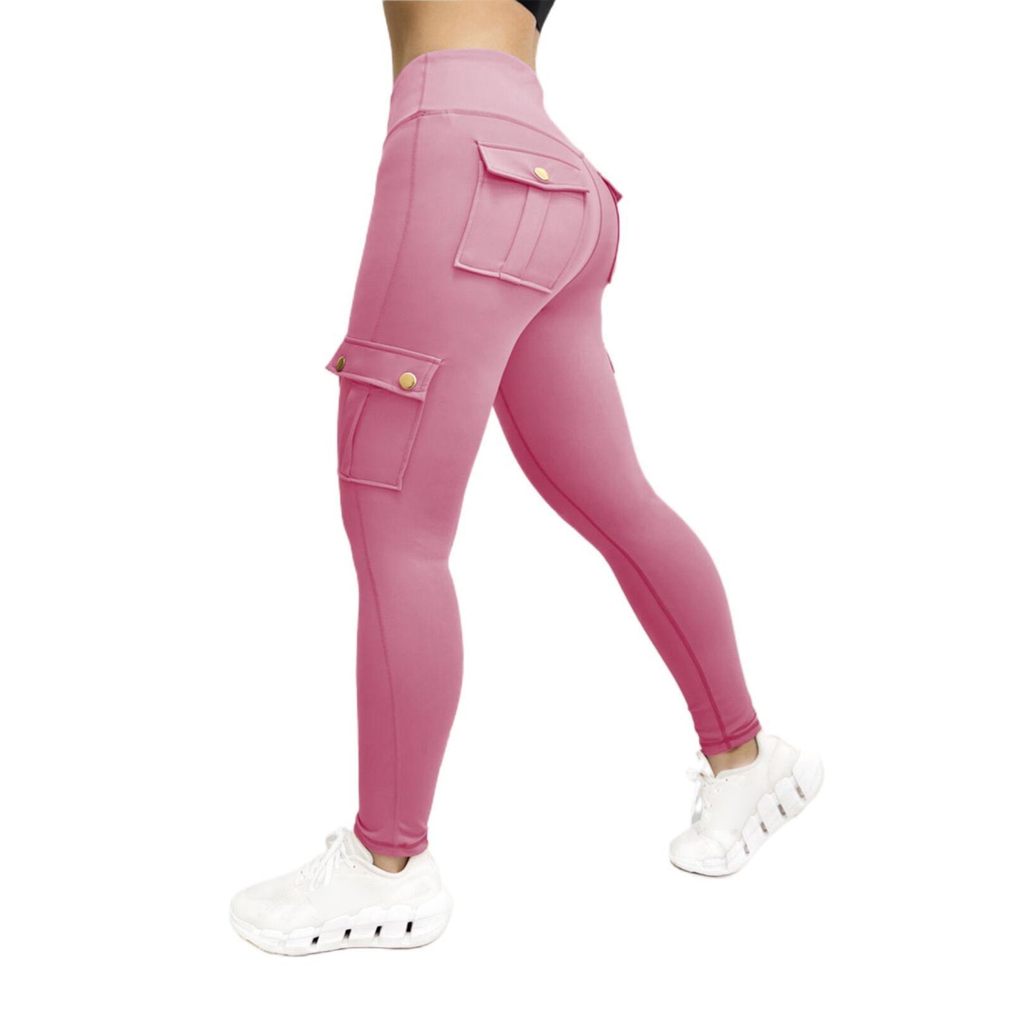 High Waist Quick-Drying Running Fitness Pocket,Stretch, and Sexy Tight Pants