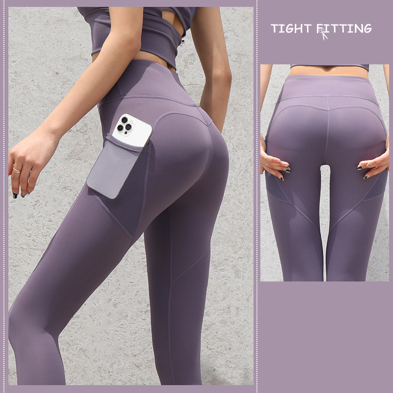 Pocket Sport Yoga Leggings Jogging Fitness Pants Push Up High Waist