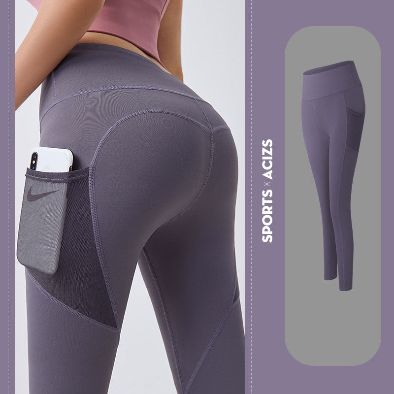 Pocket Sport Yoga Leggings Jogging Fitness Pants