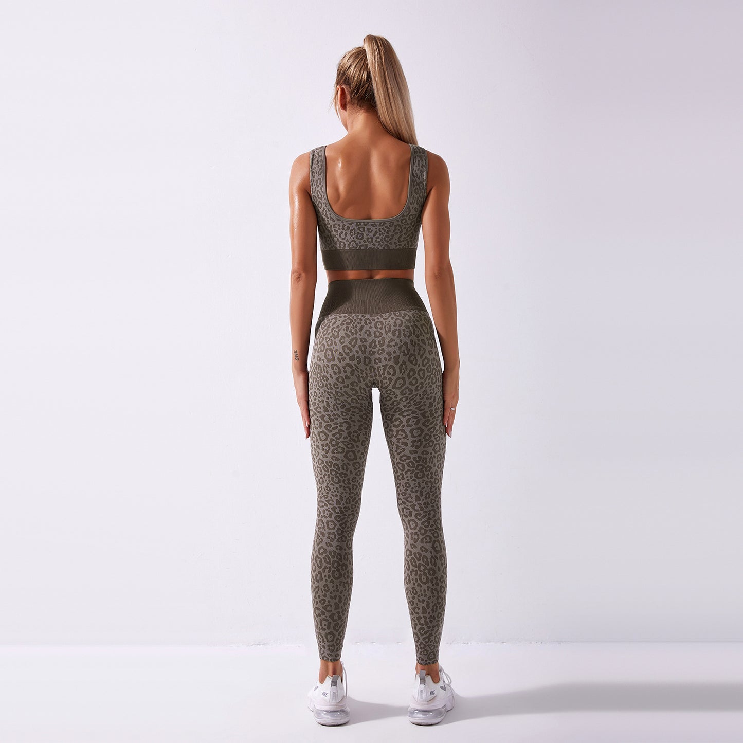 Fitness Yoga leopard suit Activewear