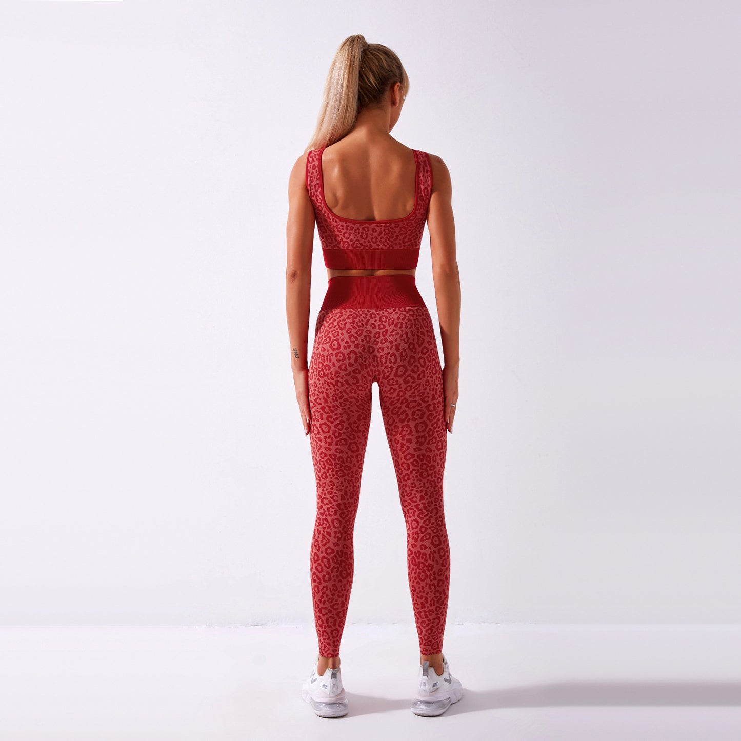 Fitness Yoga leopard suit Activewear